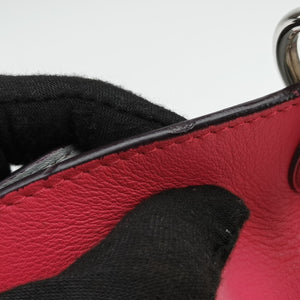 Secondhand Christian Dior Diorissimo Rose Leather  shoulderbag | stylenewstar