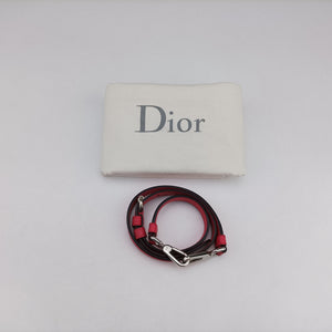 Secondhand Christian Dior Diorissimo Rose Leather  shoulderbag | stylenewstar