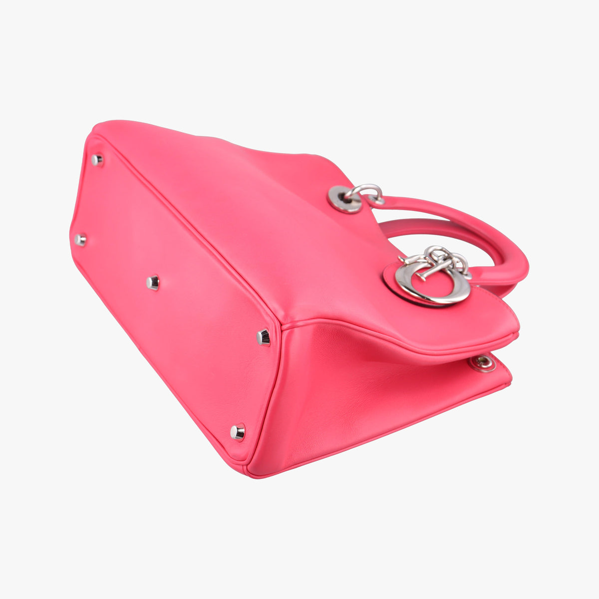 Secondhand Christian Dior Diorissimo Rose Leather  shoulderbag | stylenewstar