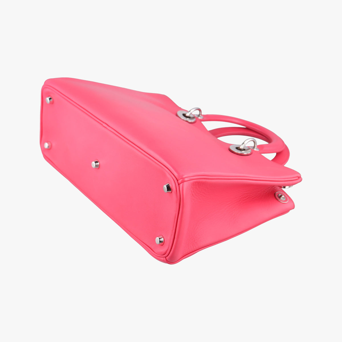 Secondhand Christian Dior Diorissimo Rose Leather  shoulderbag | stylenewstar