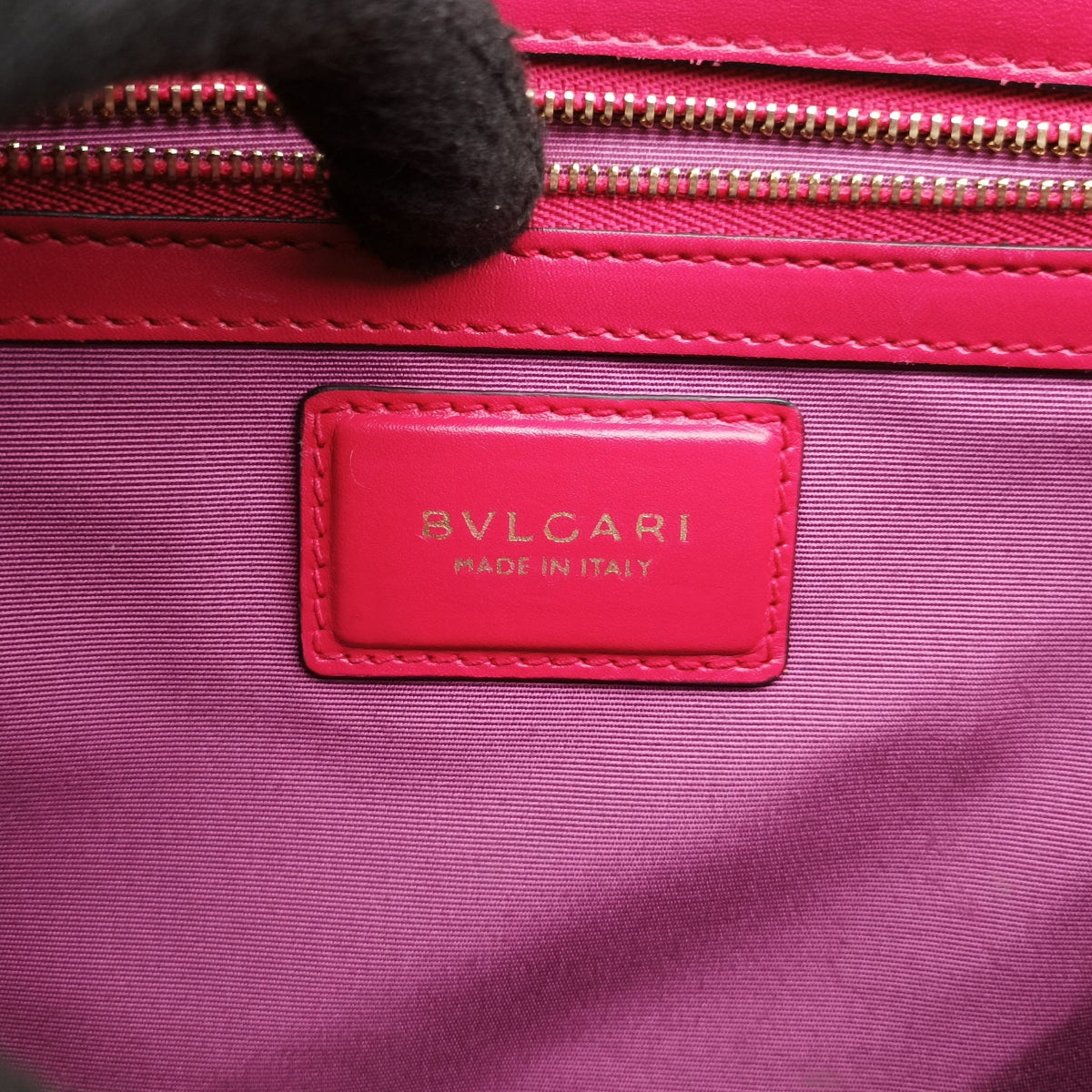 Pre-owned Bvlgari SERPENTI FOREVER Pink Leather  shoulderbag | stylenewstar