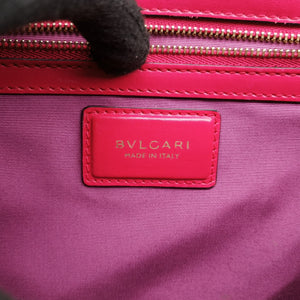 Pre-owned Bvlgari SERPENTI FOREVER Pink Leather  shoulderbag | stylenewstar