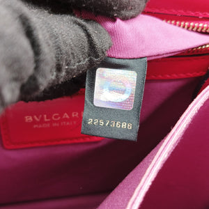 Pre-owned Bvlgari SERPENTI FOREVER Pink Leather  shoulderbag | stylenewstar