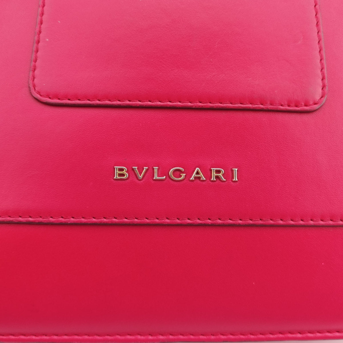Pre-owned Bvlgari SERPENTI FOREVER Pink Leather  shoulderbag | stylenewstar
