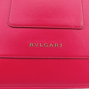 Pre-owned Bvlgari SERPENTI FOREVER Pink Leather  shoulderbag | stylenewstar