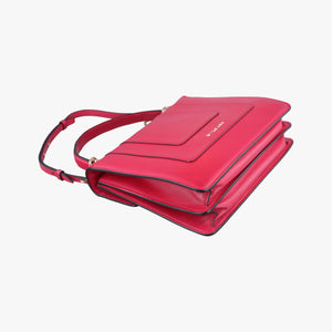 Pre-owned Bvlgari SERPENTI FOREVER Pink Leather  shoulderbag | stylenewstar