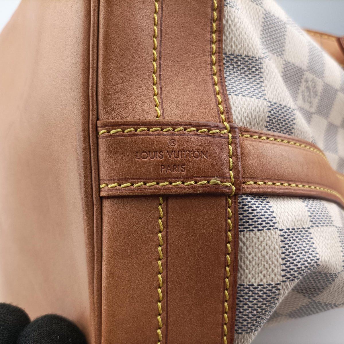 Pre-owned Louis Vuitton Noe Azur Damier Canvas N42222 shoulderbag | stylenewstar