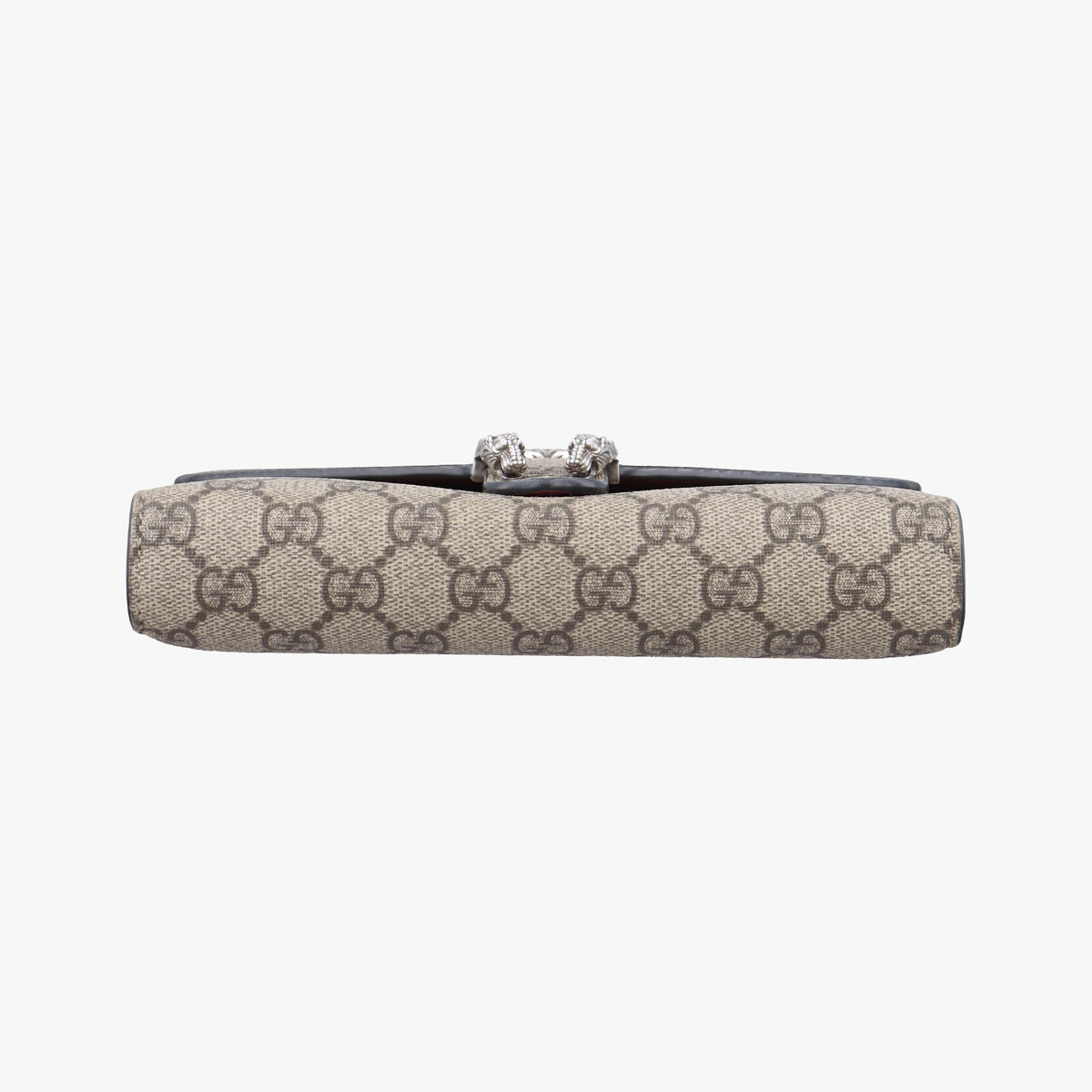 Pre-owned Gucci Dionysus beige PVC coated canvas 401231 shoulderbag | stylenewstar