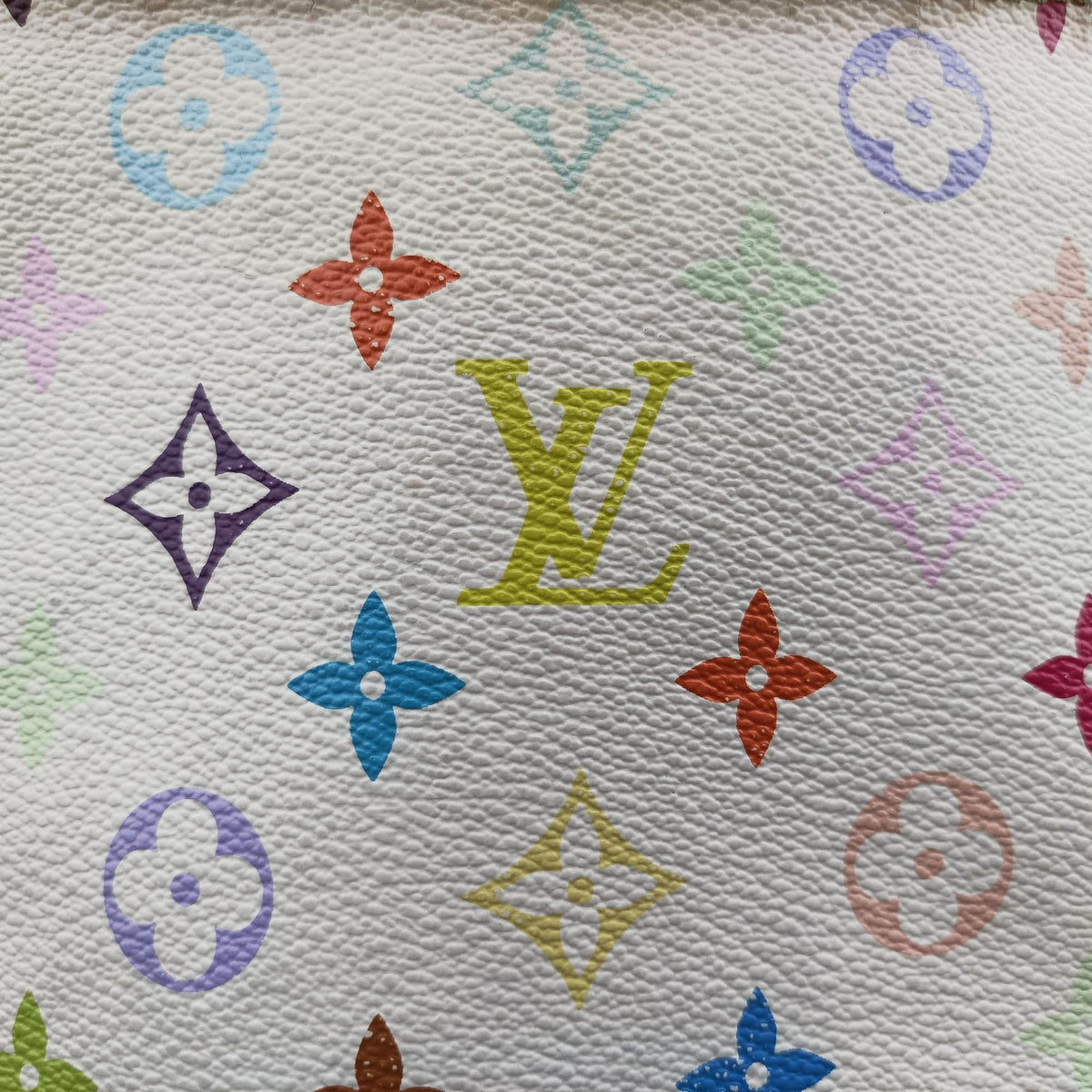 Vintage Louis Vuitton LODGE PM white Monogram Multicolor M40053 shoulderbag | stylenewstar