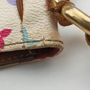 Vintage Louis Vuitton LODGE PM white Monogram Multicolor M40053 shoulderbag | stylenewstar