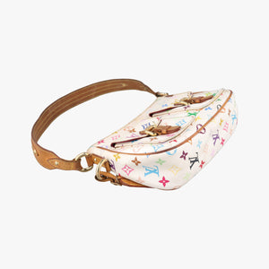 Vintage Louis Vuitton LODGE PM white Monogram Multicolor M40053 shoulderbag | stylenewstar