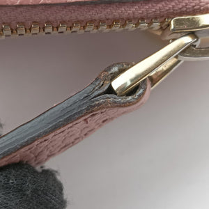 Secondhand Gucci Interlocking G charm Dome Pink Leather 449661 shoulderbag | stylenewstar