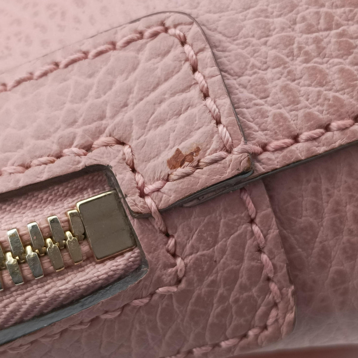 Secondhand Gucci Interlocking G charm Dome Pink Leather 449661 shoulderbag | stylenewstar