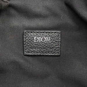 Vintage Christian Dior Saddle Navy Jacquard×Leather  bum bag/waist bag | stylenewstar
