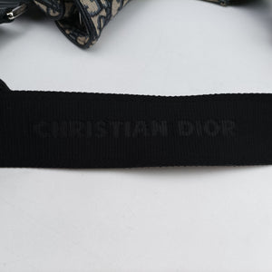 Vintage Christian Dior Saddle Navy Jacquard×Leather  bum bag/waist bag | stylenewstar