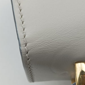Pre-owned Gucci Sylvie White Leather 470270 shoulderbag | stylenewstar