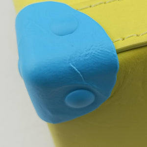 Pre-owned Louis Vuitton Vertical Trunk Yellow x Blue Monogram Playground M82007 shoulderbag | stylenewstar