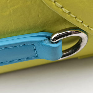 Pre-owned Louis Vuitton Vertical Trunk Yellow x Blue Monogram Playground M82007 shoulderbag | stylenewstar