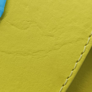 Pre-owned Louis Vuitton Vertical Trunk Yellow x Blue Monogram Playground M82007 shoulderbag | stylenewstar