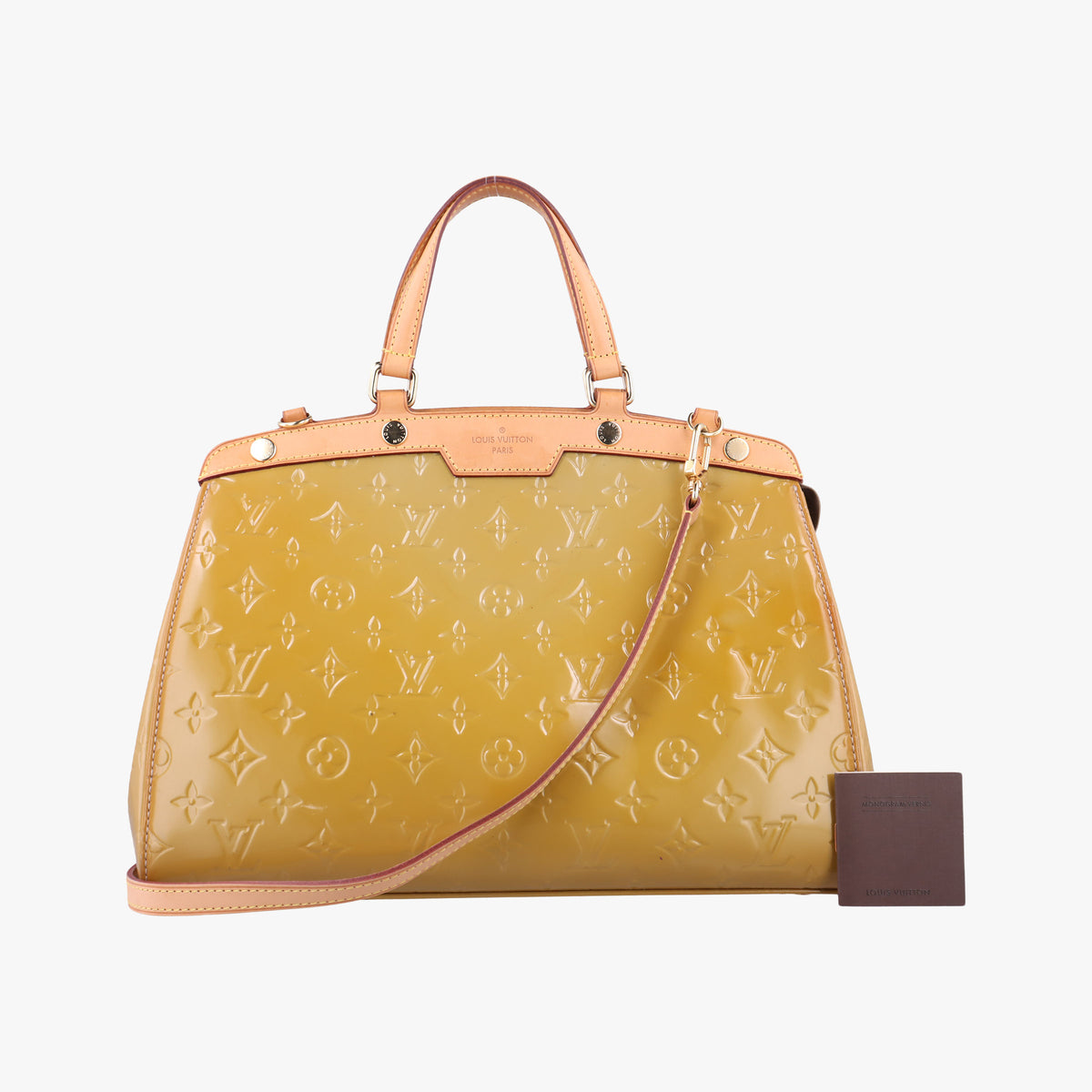 Pre-owned Louis Vuitton Brea MM Dunne Vernis M90180 shoulderbag | stylenewstar
