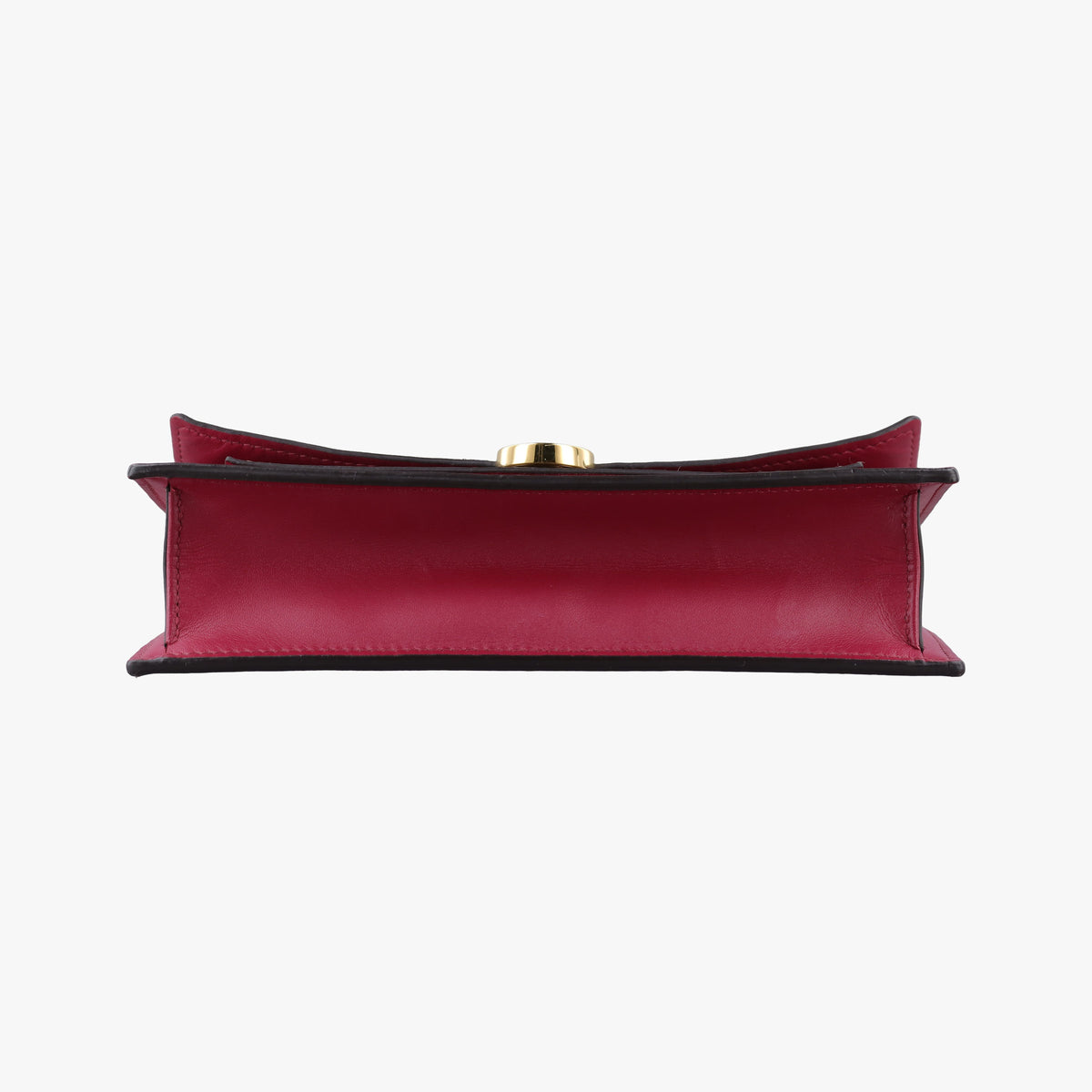Pre-owned Louis Vuitton Portefeuille FLORE Chain brown×FUCHSIA Monogram Canvas×calf leather M69578 shoulderbag | stylenewstar