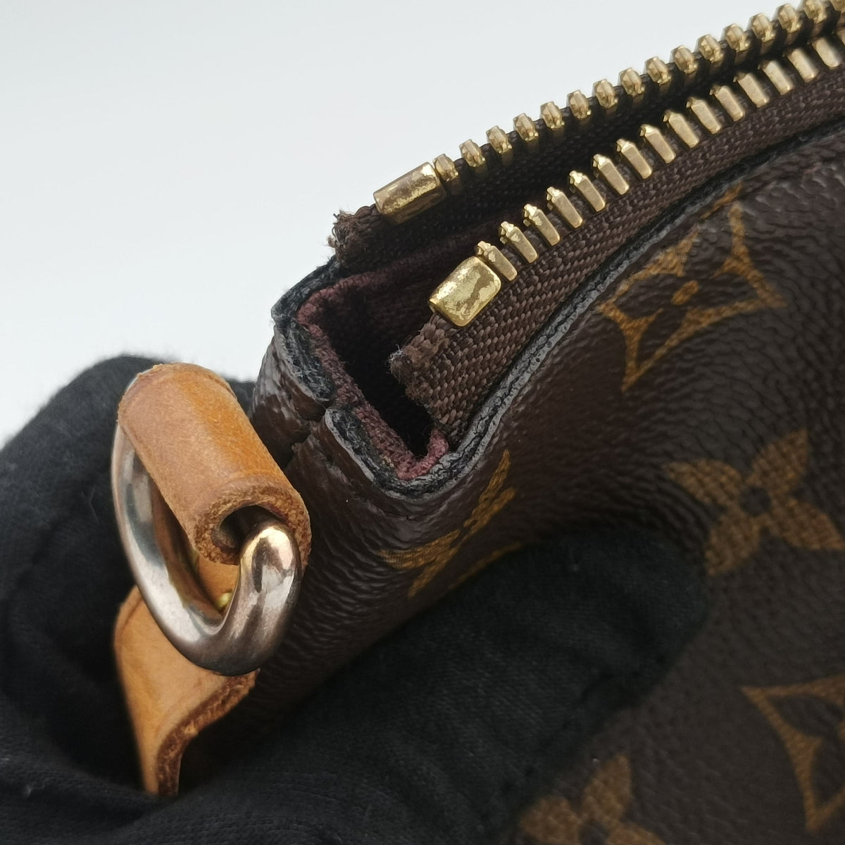 Pre-owned Louis Vuitton TURENNE PM Brown Monogram Canvas M48813 shoulderbag | stylenewstar