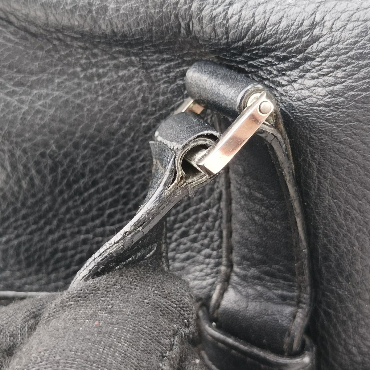 Vintage Christian Dior D-Charm BowlerL Black Leather  shoulderbag | stylenewstar