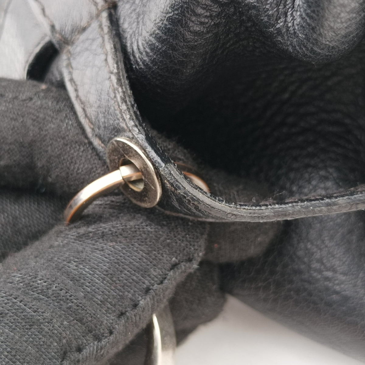 Vintage Christian Dior D-Charm BowlerL Black Leather  shoulderbag | stylenewstar