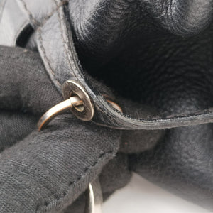 Vintage Christian Dior D-Charm BowlerL Black Leather  shoulderbag | stylenewstar