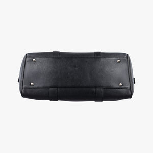 Vintage Christian Dior D-Charm BowlerL Black Leather  shoulderbag | stylenewstar