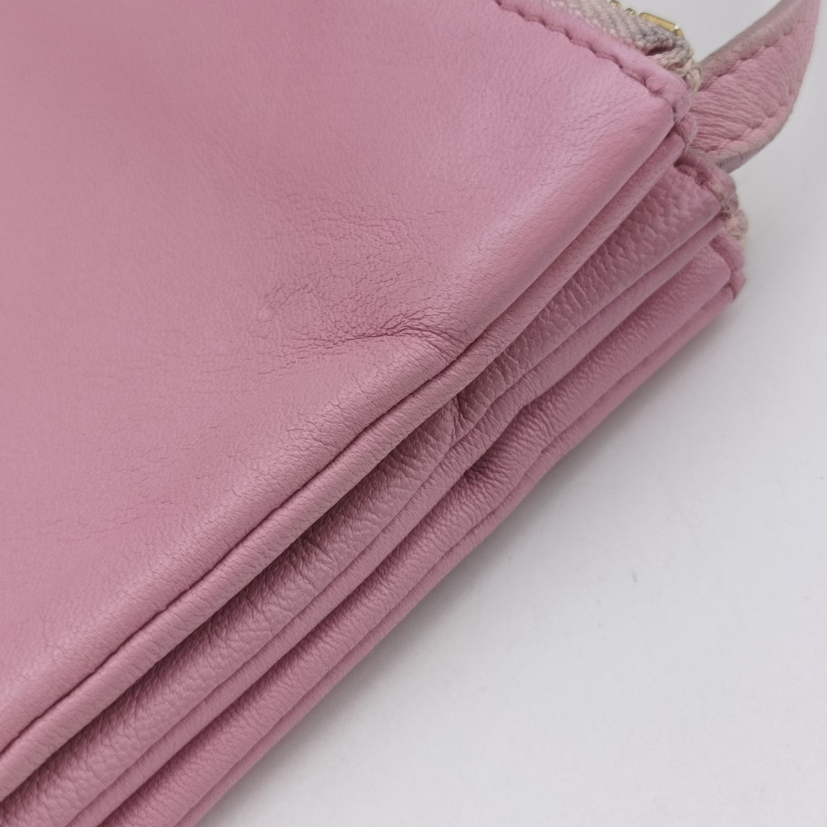 Pre-owned Celine TRIO Pink Leather  shoulderbag | stylenewstar