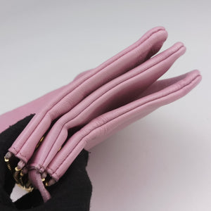 Pre-owned Celine TRIO Pink Leather  shoulderbag | stylenewstar