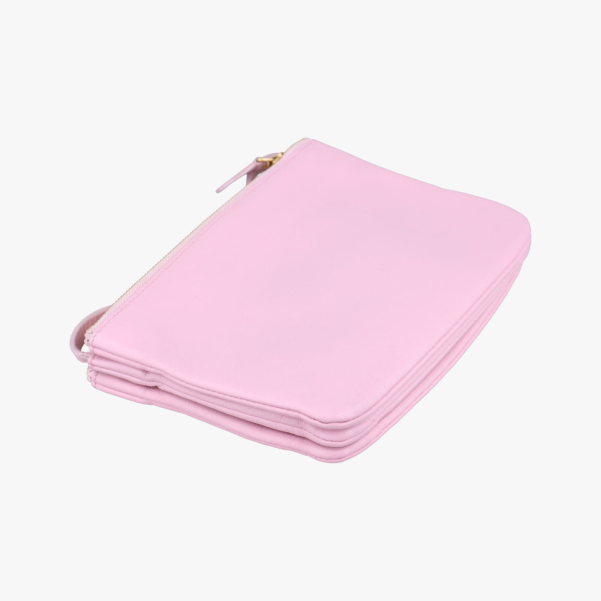 Pre-owned Celine TRIO Pink Leather  shoulderbag | stylenewstar