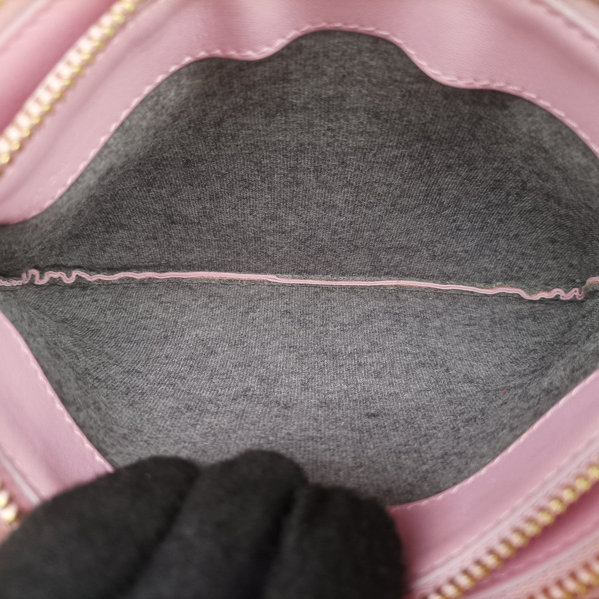 Pre-owned Celine TRIO Pink Leather  shoulderbag | stylenewstar