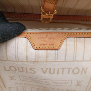 Pre-owned Louis Vuitton NEVERFULL GM Azur Damier Canvas N51108 shoulderbag | stylenewstar