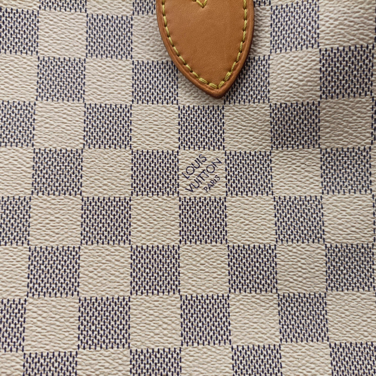 Pre-owned Louis Vuitton NEVERFULL GM Azur Damier Canvas N51108 shoulderbag | stylenewstar