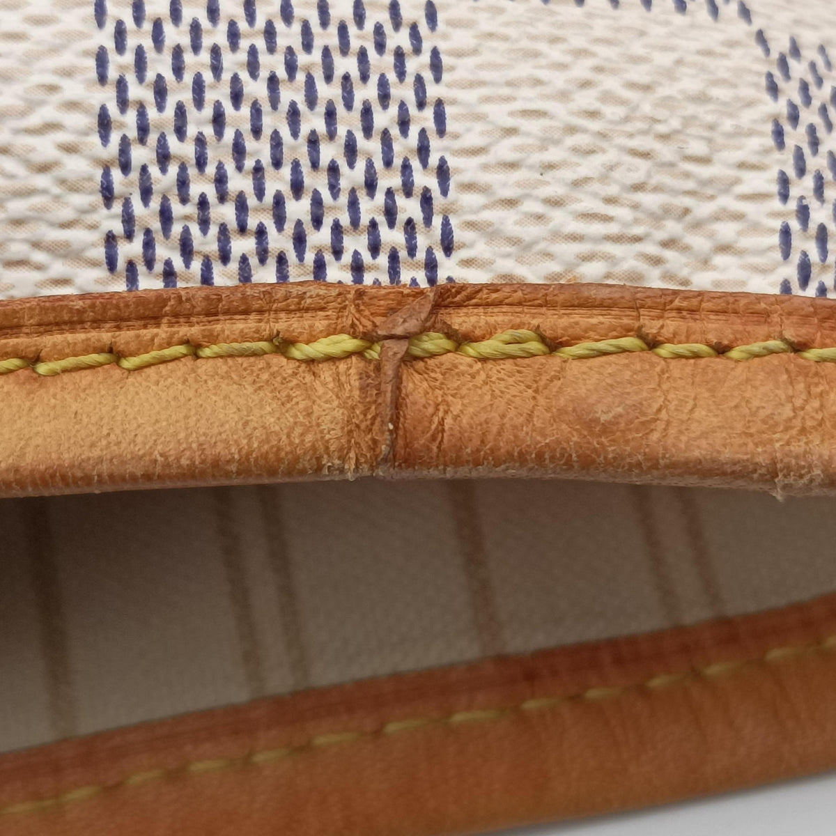 Pre-owned Louis Vuitton NEVERFULL GM Azur Damier Canvas N51108 shoulderbag | stylenewstar