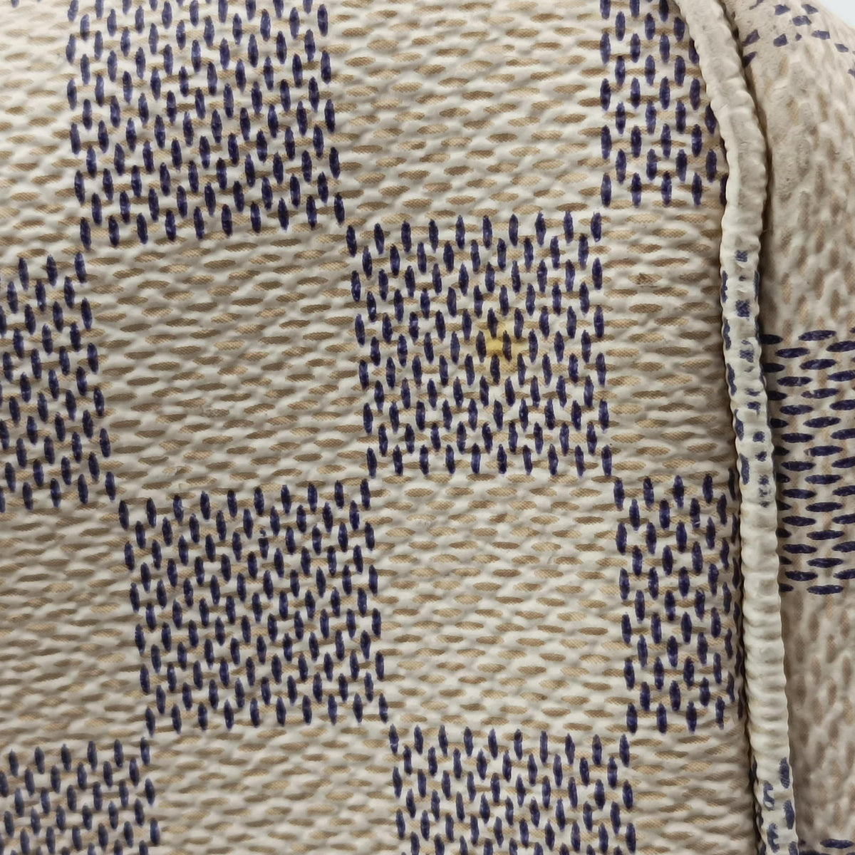 Pre-owned Louis Vuitton NEVERFULL GM Azur Damier Canvas N51108 shoulderbag | stylenewstar