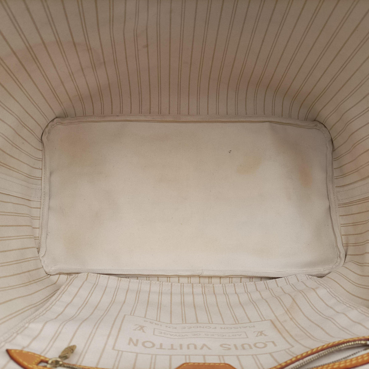 Pre-owned Louis Vuitton NEVERFULL GM Azur Damier Canvas N51108 shoulderbag | stylenewstar
