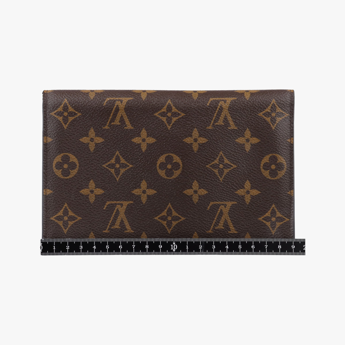 Pre-owned Louis Vuitton Portefeuille FLORE Chain brown×LIE DE VIN Monogram Canvas×calf leather M67404 shoulderbag | stylenewstar