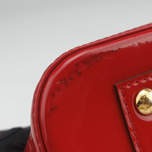 Pre-owned Louis Vuitton Alma BB CERISE Vernis M90174 shoulderbag | stylenewstar