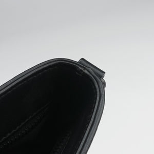 Pre-owned Bottega Veneta Intrecciato Black lambskin  shoulderbag | stylenewstar