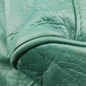 Pre-owned Balenciaga The Twiggy Green lambskin 128523 shoulderbag | stylenewstar