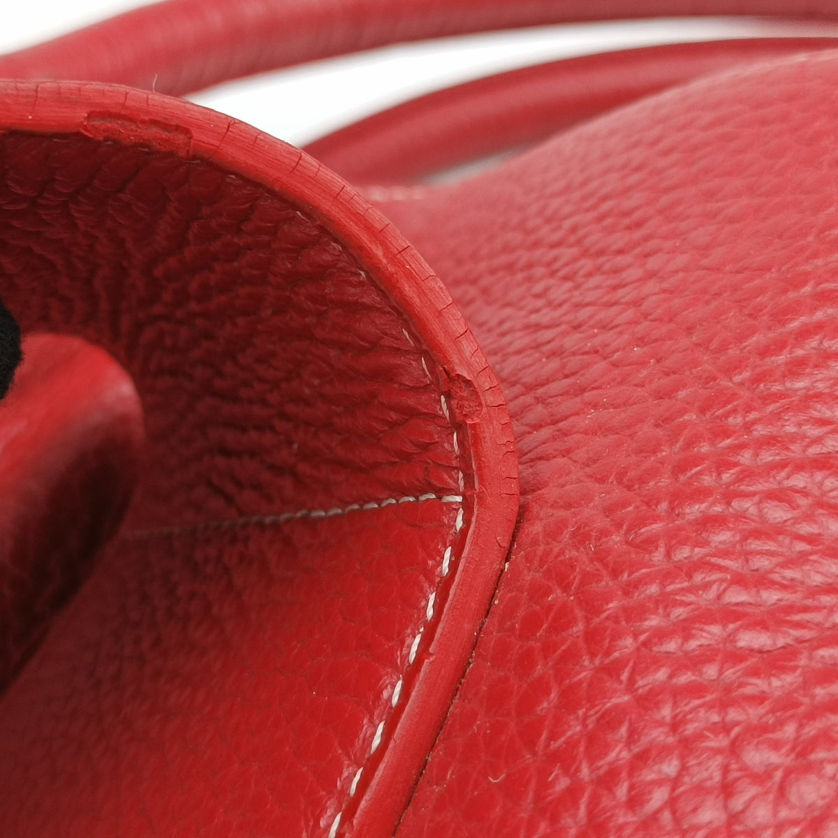 Vintage Ferragamo Sofia Red Leather  handbag | stylenewstar