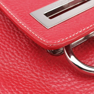 Vintage Ferragamo Sofia Red Leather  handbag | stylenewstar