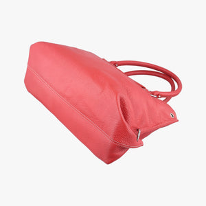 Vintage Ferragamo Sofia Red Leather  handbag | stylenewstar