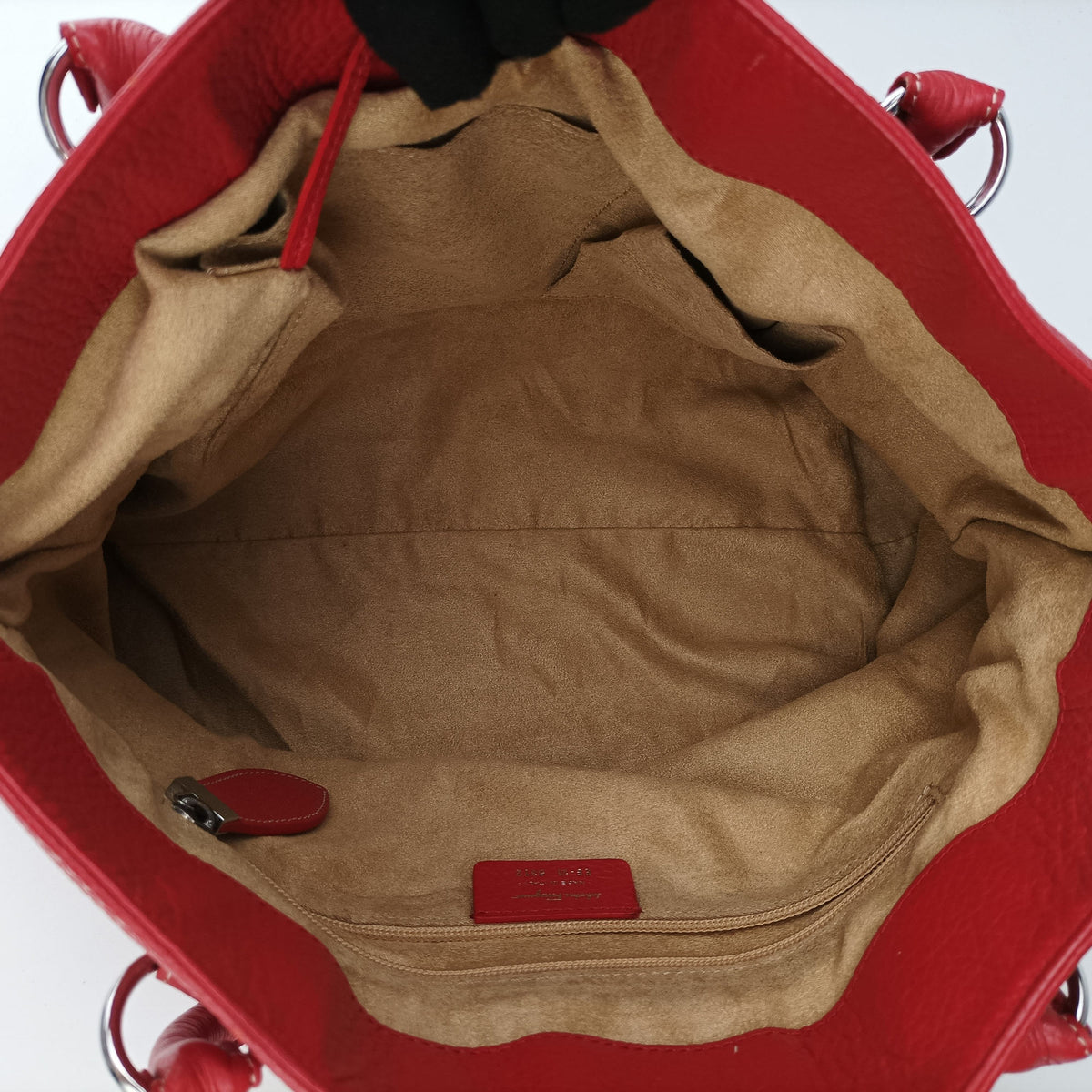 Vintage Ferragamo Sofia Red Leather  handbag | stylenewstar