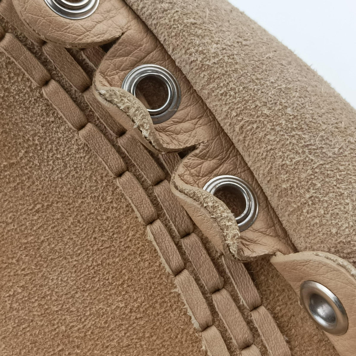 Vintage Christian Dior Peace Logo Crystal Beige Suede  shoulderbag | stylenewstar
