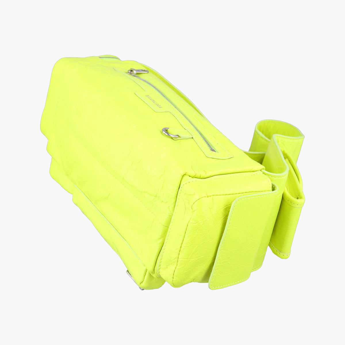 Pre-owned Balenciaga Superbusy XS Sling Bag Yellow leather 568008 shoulderbag | stylenewstar