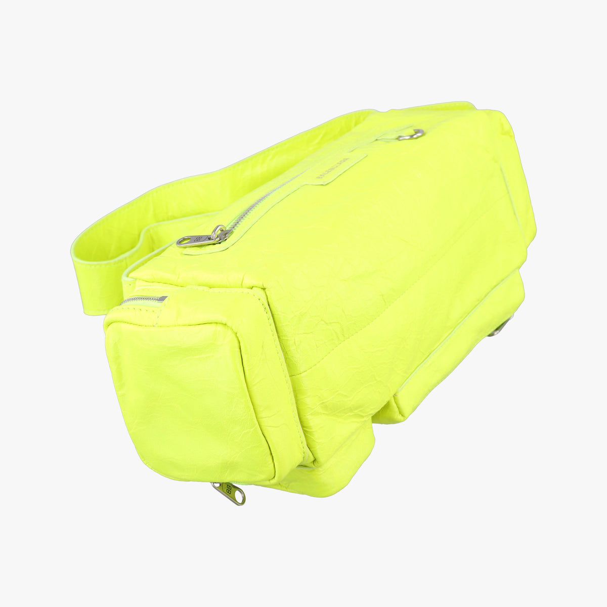 Pre-owned Balenciaga Superbusy XS Sling Bag Yellow leather 568008 shoulderbag | stylenewstar